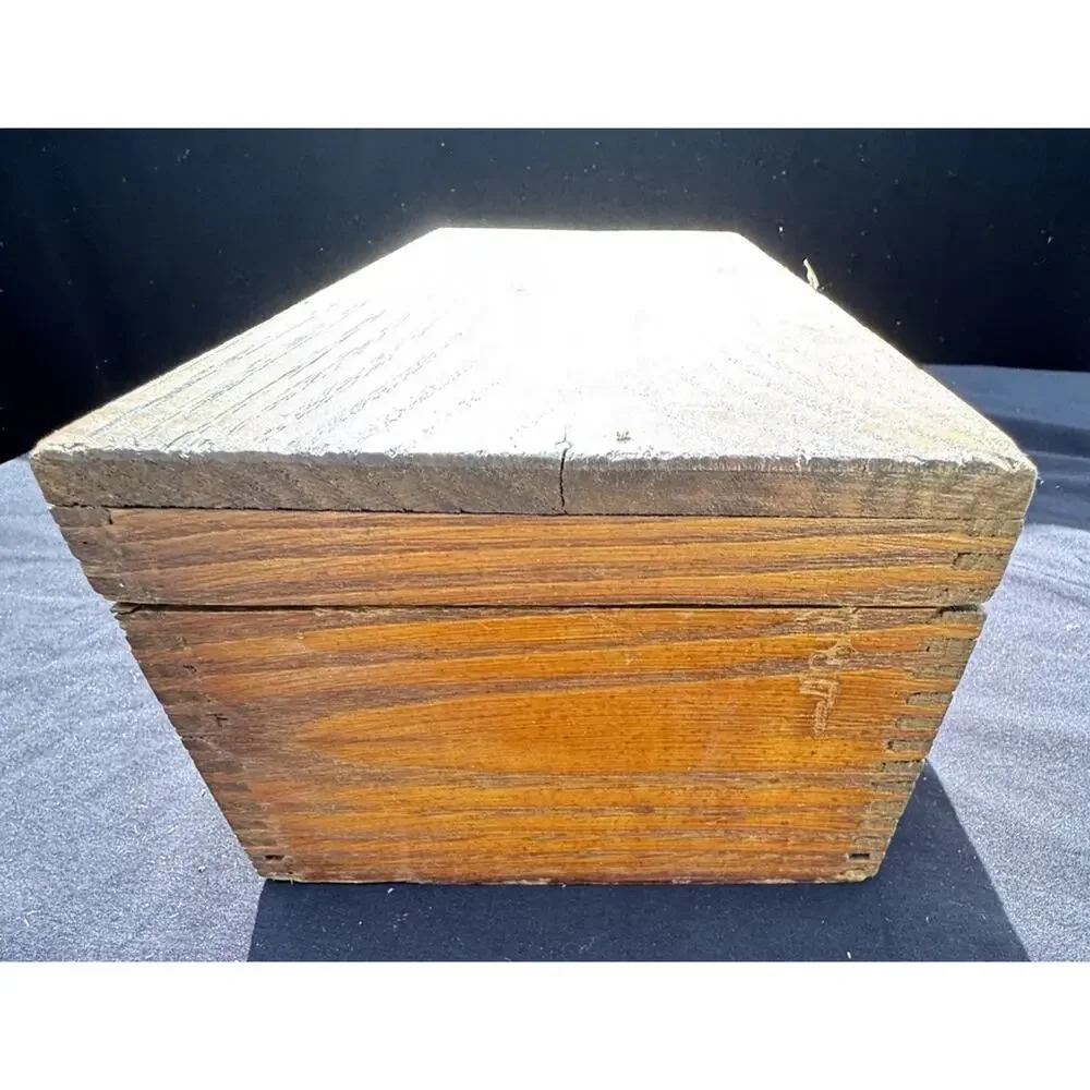 Antique Bliss Boys Union Tool Chest No 600B Wood Box Storm King Door Hanger